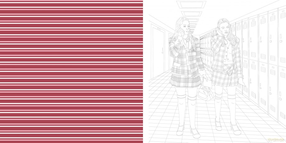 Coloring Rom-Com Movie Magic: An Unofficial Coloring Adventure - Walter Foster Creative Team [KSIĄŻKA]