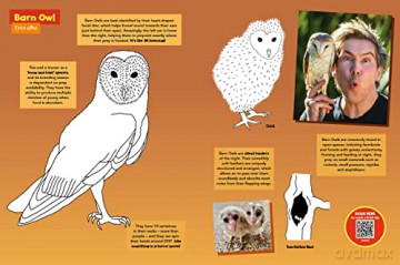 Colour With Chris Humfrey's Awesome Australian Animals: 24 pages of colouring fun - Chris Humfrey [KSIĄŻKA]