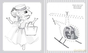 Colour with Claris!: A Claris: The Chicest Mouse in Paris Activity Book - Megan Hess [KSIĄŻKA]