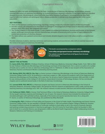 Concise Review of Veterinary Microbiology, 2nd Edition - P. J. Quinn [KSIĄŻKA]