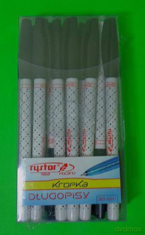 Długopis Kropka 0,5/A Czarny [SZKOŁA]
