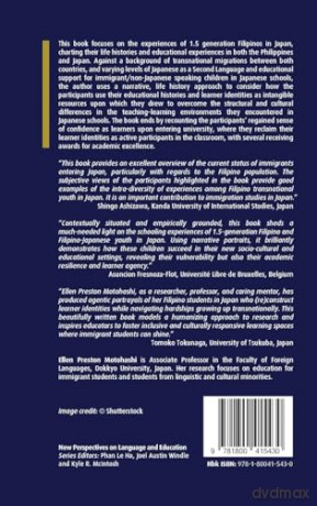 Constructing, Reconstructing and Reclaiming Learner Identities: Academically Successful 1.5 Generation Filipino Students in Japan: 130 - Ellen Preston Motohashi [KSIĄŻKA]