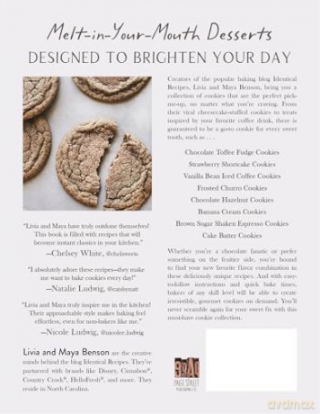 Cookies Every Day: 60 Amazing Recipes for Irresistible Treats You'll Bake Again and Again - Livia Benson [KSIĄŻKA]