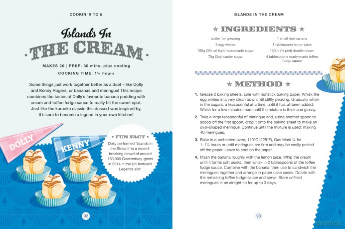 Cookin' 9 to 5: 60 Recipes Inspired by Dolly Parton - Pop Kitchen [KSIĄŻKA]