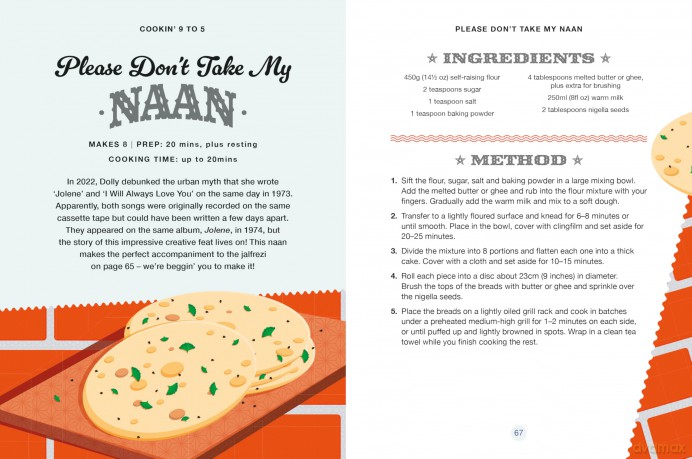 Cookin' 9 to 5: 60 Recipes Inspired by Dolly Parton - Pop Kitchen [KSIĄŻKA]