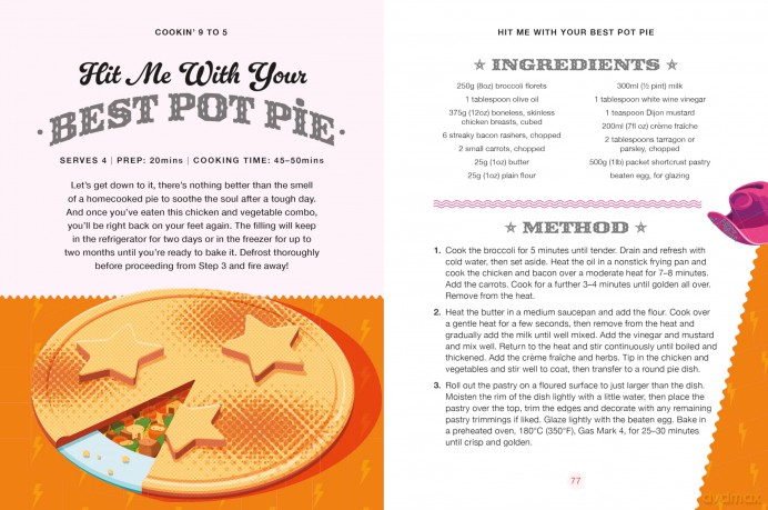 Cookin' 9 to 5: 60 Recipes Inspired by Dolly Parton - Pop Kitchen [KSIĄŻKA]