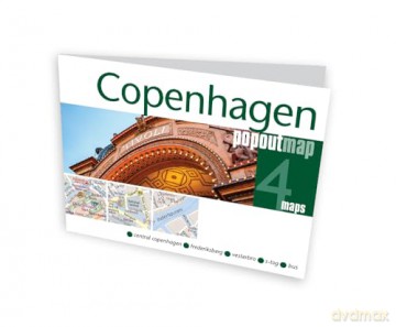 Copenhagen PopOut Map - PopOut Maps [KSIĄŻKA]