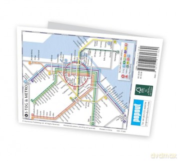 Copenhagen PopOut Map - PopOut Maps [KSIĄŻKA]