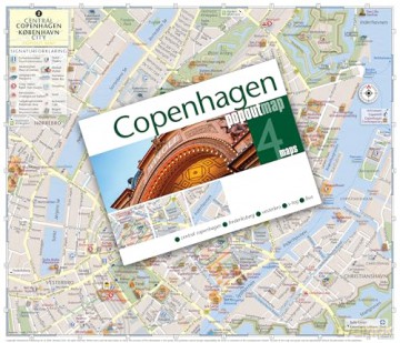 Copenhagen PopOut Map - PopOut Maps [KSIĄŻKA]