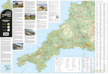Cornwall Pocket Map: The perfect way to explore Cornwall - Collins Maps [KSIĄŻKA]