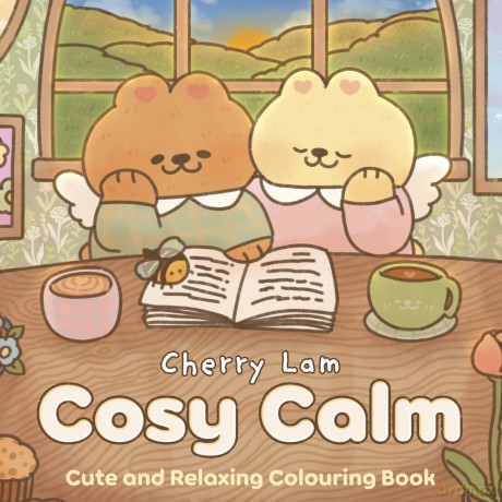 Cosy Calm: Cute and Relaxing Colouring Book - Cherry Lam [KSIĄŻKA]