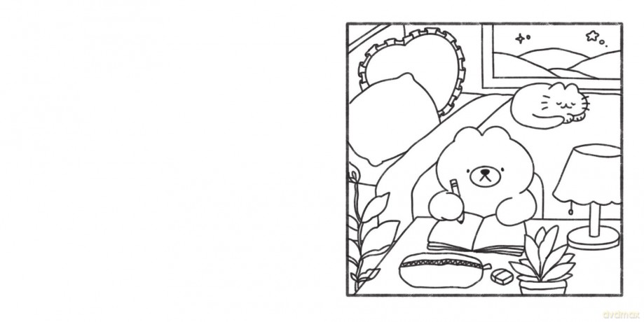 Cosy Calm: Cute and Relaxing Colouring Book - Cherry Lam [KSIĄŻKA]