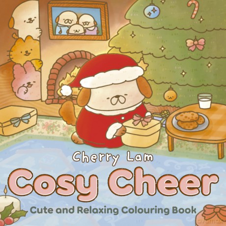 Cosy Cheer: Cute and Relaxing Colouring Book - Cherry Lam [KSIĄŻKA]
