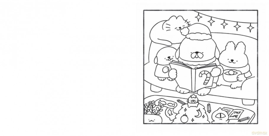 Cosy Cheer: Cute and Relaxing Colouring Book - Cherry Lam [KSIĄŻKA]