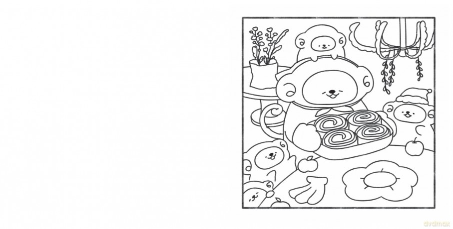 Cosy Cheer: Cute and Relaxing Colouring Book - Cherry Lam [KSIĄŻKA]