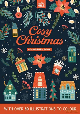 Cosy Christmas Colouring Book - Creative Mile [KSIĄŻKA]