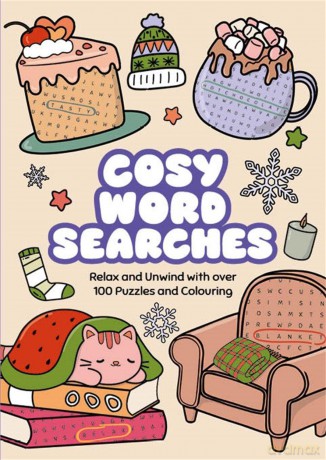 Cosy Word Searches: Relax and Unwind with over 100 Puzzles and Colouring - Dr Gareth Moore [KSIĄŻKA]