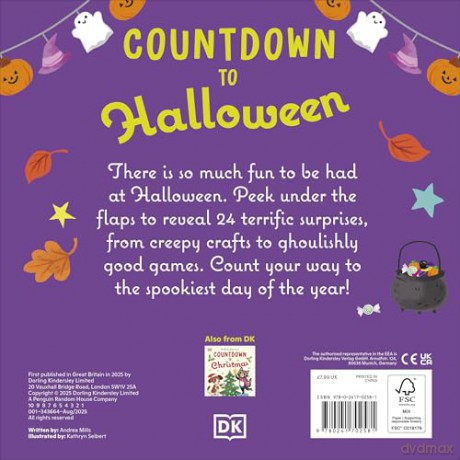 Countdown to Halloween - Andrea Mills [KSIĄŻKA]