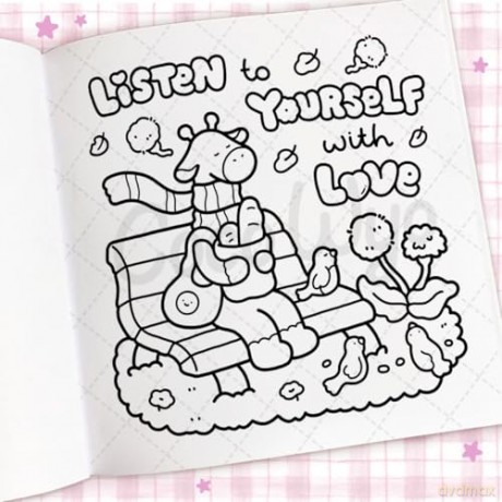 Cozy Vibes: A cozy and comfy colouring book for all ages - Coco Wyo [KSIĄŻKA]