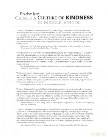 Create a Culture of Kindness: 48 Character-Building Lessons to Foster Respect and Prevent Bullying - Naomi Drew [KSIĄŻKA]
