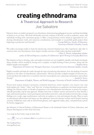 Creating Ethnodrama: A Theatrical Approach to Research - Joe Salvatore [KSIĄŻKA]