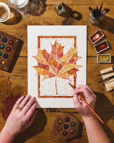 Creative Abstract Mixed Media: The beginner's guide to expressive painting with watercolor and more! - Kate Rebecca Leach [KSIĄŻKA]