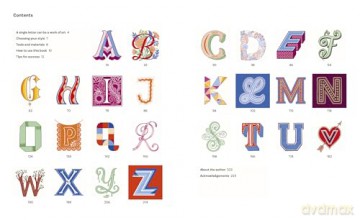 Creative Hand Lettering From A to Z: Make Every Letter Beautiful with 26 Complete and Colourful Alphabets - Kate Forrester [KSIĄŻKA]