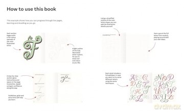 Creative Hand Lettering From A to Z: Make Every Letter Beautiful with 26 Complete and Colourful Alphabets - Kate Forrester [KSIĄŻKA]