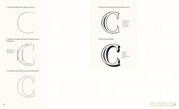 Creative Hand Lettering From A to Z: Make Every Letter Beautiful with 26 Complete and Colourful Alphabets - Kate Forrester [KSIĄŻKA]