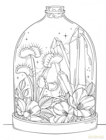 Creative Haven Pretty Creepy Coloring Book - Hannah Konetzki [KSIĄŻKA]
