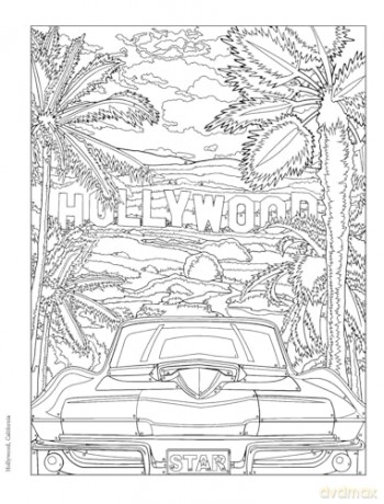 Creative Haven Road Trip USA Color by Number - George Toufexis [KSIĄŻKA]