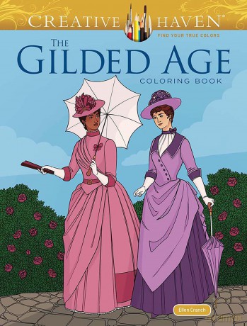 Creative Haven The Gilded Age Coloring Book - Ellen Cranch [KSIĄŻKA]