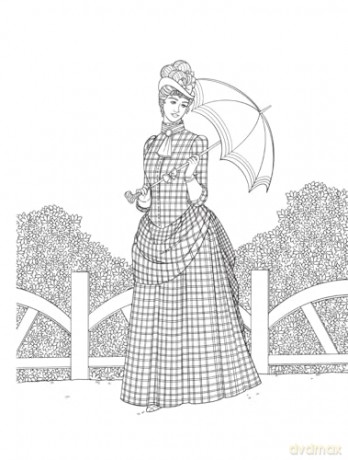 Creative Haven The Gilded Age Coloring Book - Ellen Cranch [KSIĄŻKA]