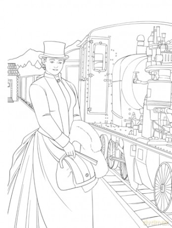 Creative Haven The Gilded Age Coloring Book - Ellen Cranch [KSIĄŻKA]