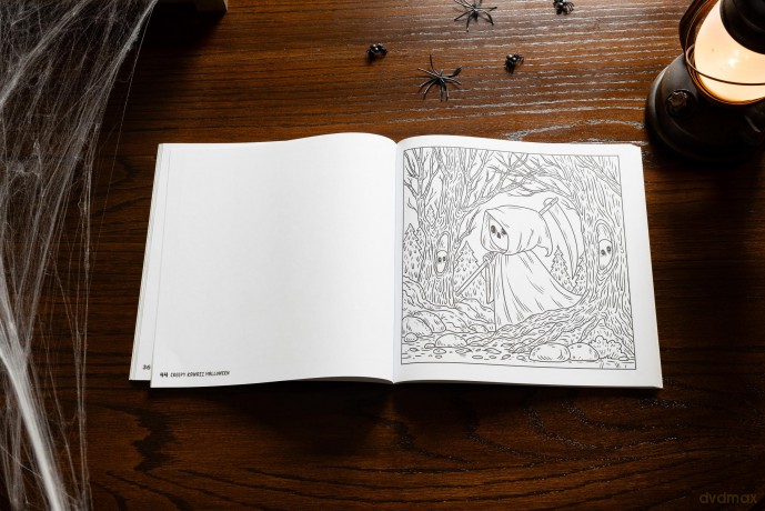 Creepy Kawaii Halloween: 50 Monstrously Cute Coloring Pages - Editors of Cider Mill Press [KSIĄŻKA]
