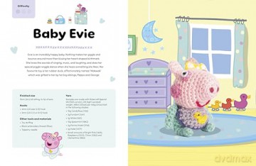 Crochet Peppa Pig: Over 20 adorable amigurumi toy patterns for hours of fun! - Irene Strange [KSIĄŻKA]
