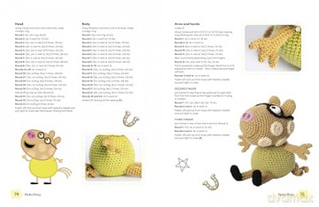 Crochet Peppa Pig: Over 20 adorable amigurumi toy patterns for hours of fun! - Irene Strange [KSIĄŻKA]
