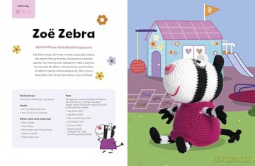 Crochet Peppa Pig: Over 20 adorable amigurumi toy patterns for hours of fun! - Irene Strange [KSIĄŻKA]