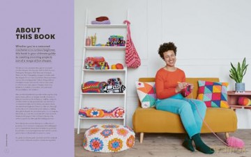 Crochet Shapes: 15 Projects, 6 Motifs, Endless Crochet Combinations! - Katie Jones [KSIĄŻKA]
