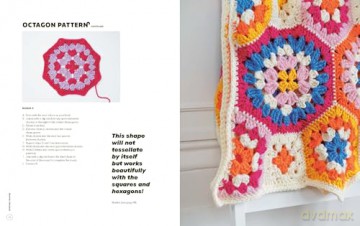 Crochet Shapes: 15 Projects, 6 Motifs, Endless Crochet Combinations! - Katie Jones [KSIĄŻKA]