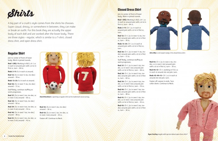 Crochet Your Celebrity Crush: Stitch Your Very Own Amigurumi Heartthrobs, Hunks, and Hotties - Lee Sartori [KSIĄŻKA]