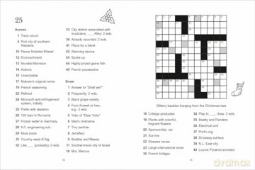 Crosswords: The Christmas Collection - Eric Saunders [KSIĄŻKA]