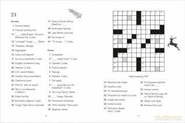 Crosswords: The Christmas Collection - Eric Saunders [KSIĄŻKA]