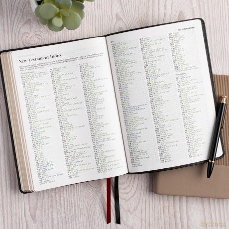 CSB Connecting Scripture New Testament, Black Genuine Leather: A Study Bible of Biblical Allusions and Quotations - Gregory K. Beale [KSIĄŻKA]