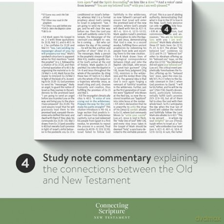CSB Connecting Scripture New Testament, Slate LeatherTouch: A Study Bible of Biblical Allusions and Quotations - Gregory K. Beale [KSIĄŻKA]