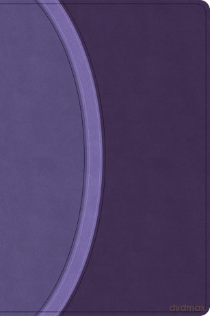 CSB Rainbow Study Bible, Purple LeatherTouch - CSB Bibles by Holman [KSIĄŻKA]