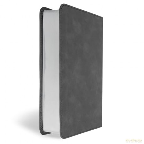 CSB Single-Column Compact Bible, Digital Study Edition, Charcoal LeatherTouch - CSB Bibles by Holman [KSIĄŻKA]
