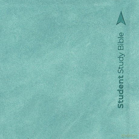 CSB Student Study Bible, Earthen Teal SuedeSoft LeatherTouch - CSB Bibles by Holman [KSIĄŻKA]