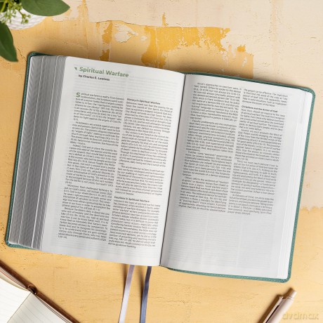 CSB Student Study Bible, Earthen Teal SuedeSoft LeatherTouch - CSB Bibles by Holman [KSIĄŻKA]