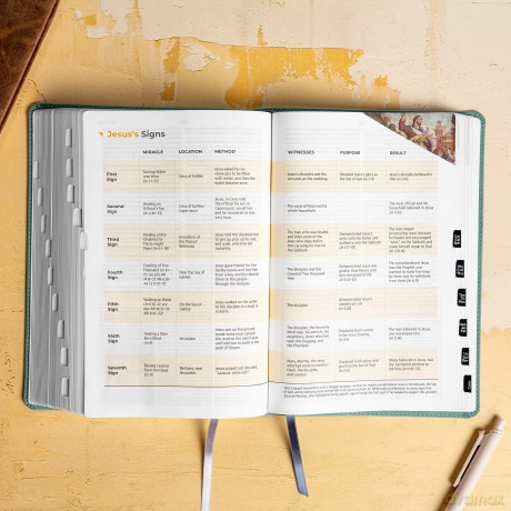 CSB Student Study Bible, Earthen Teal SuedeSoft LeatherTouch, Indexed - CSB Bibles by Holman [KSIĄŻKA]
